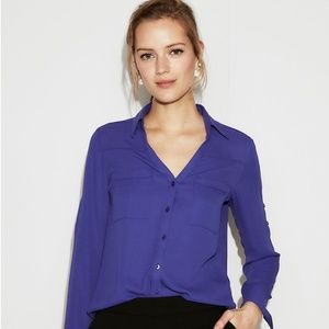 Express Slim Fit Portofino Shirt